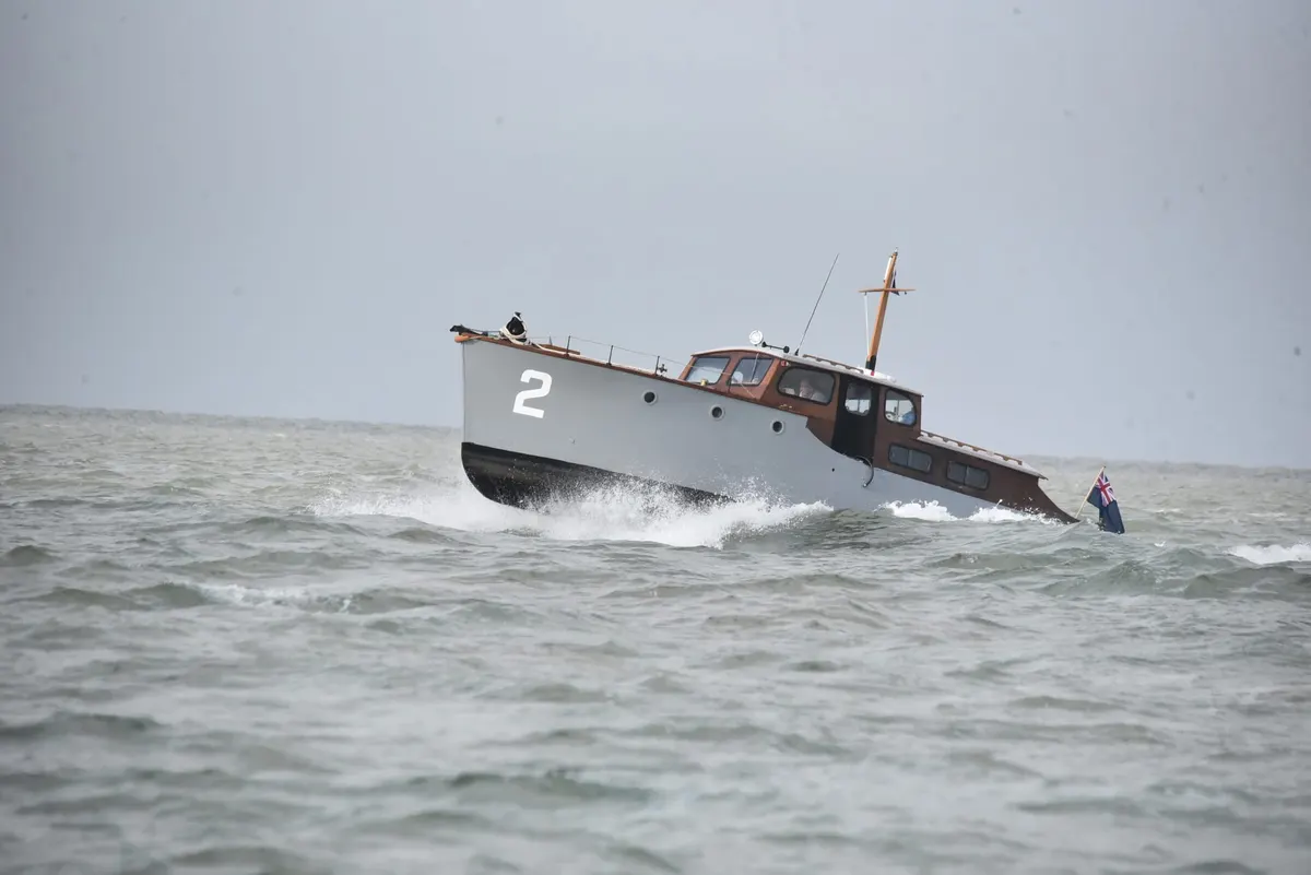 Gerfalcon in Dunkirk Harbour